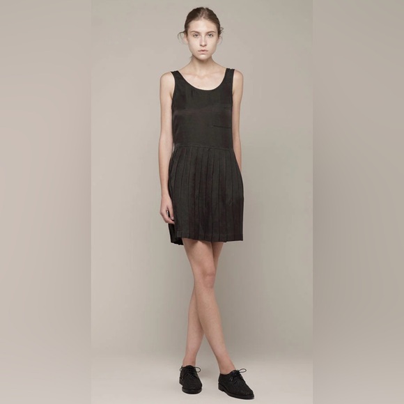 Steven Alan Dresses & Skirts - STEVEN ALAN Sz 6 Black Linen Tristan Mini Dress